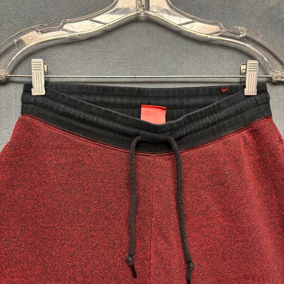 Nike Joggers Maroon Red Cuff Slim Fit Sweatpants Men's Small Fitted Athletic - Picture 6 of 10